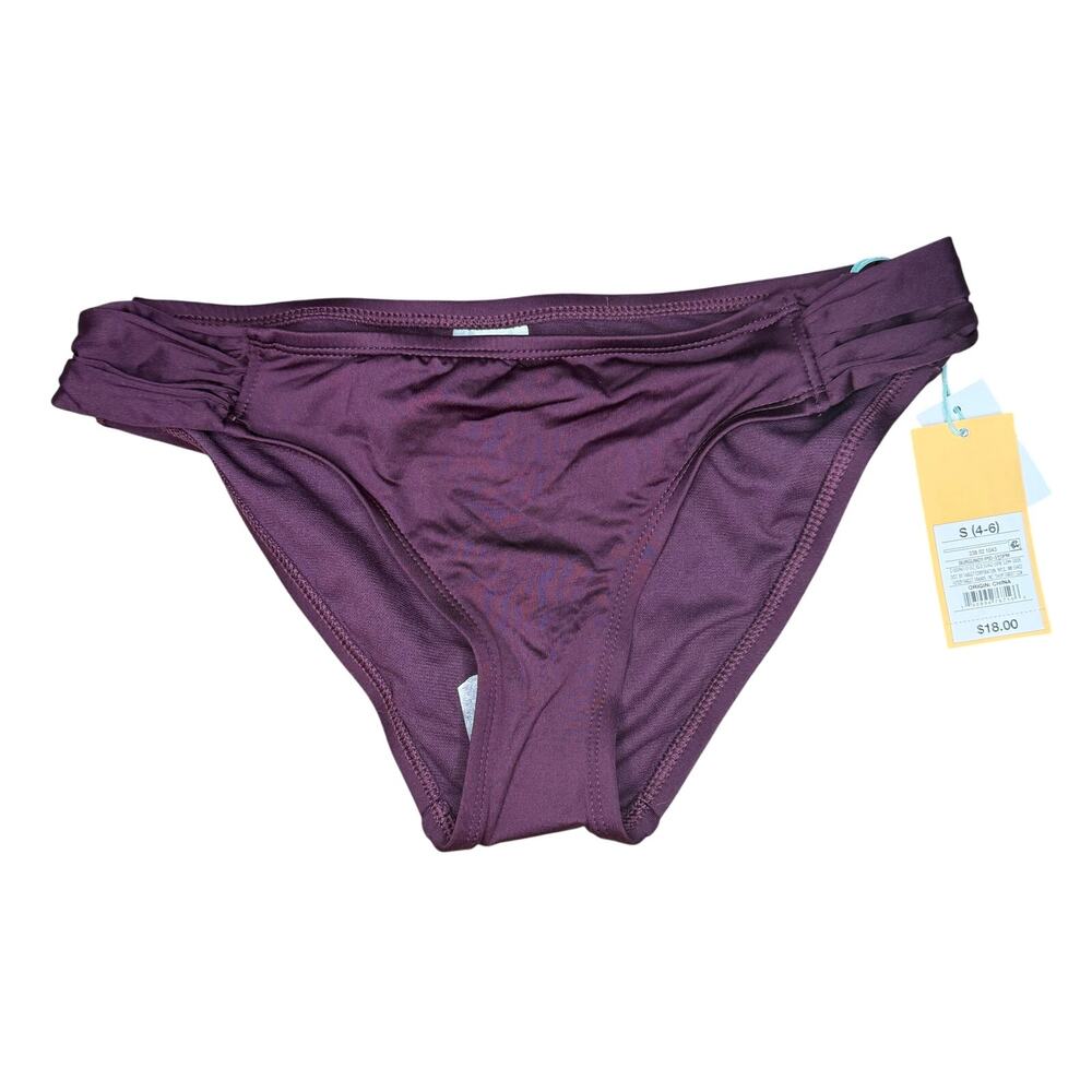 NWT Kona Sol Medium Coverage Hipster Bikini Bottom Size S